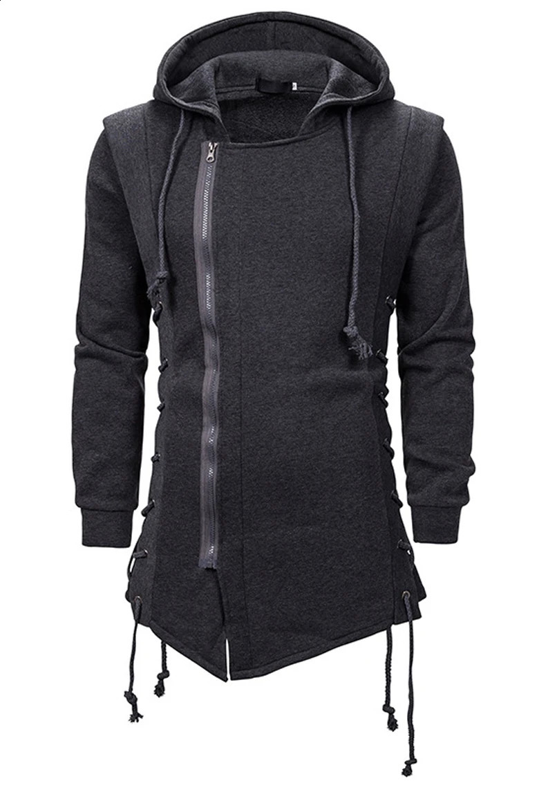 Mens brushed hoodie street hoodie mens sportswear hip-hop mens loose hoodie 240919