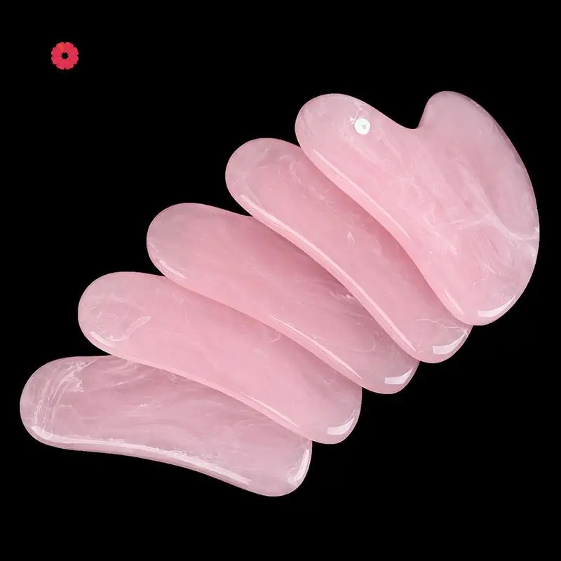 1pc Guasha Scraping Massage Scraper Face Massager Acupuncture Gua Sha Board Resin 78x54cm 240911