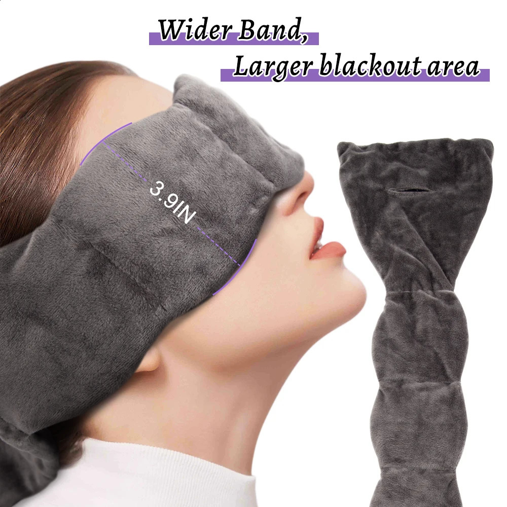 Felt Weight Sleep Mask Gravity Eye Pillow Gravity Mild Pressure Sleep Mask Light Blockage Sleep Travel Relaxation 240921