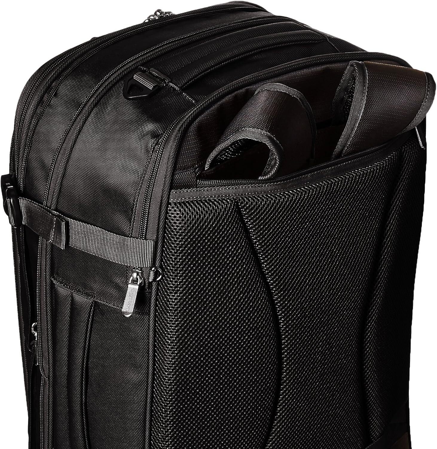 Basics Carry On Travel Backpack, With Internal Zippered Laptop Sleeve, Lightweight yet Durable, Extra Large with Expandable Space, Dual Use As Backpac
