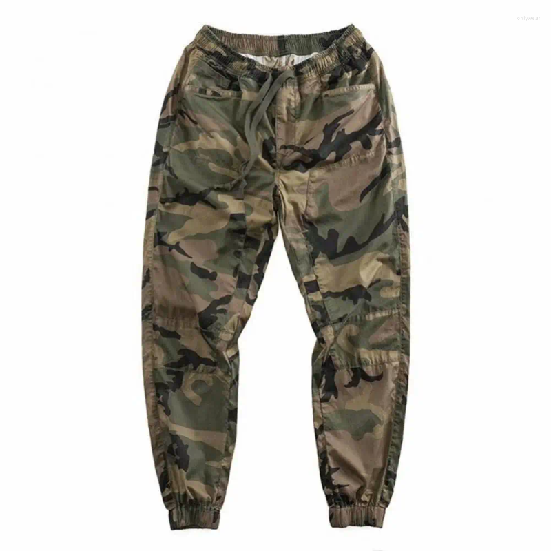 Men's Pants Men Camouflage Wear-resistant Quick Dry Lightweight Cargo Trousers For Summer