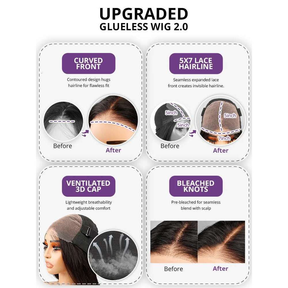 Loose Deep Wave Wig Human Hair Ready To Wear13x4 13x6 Lace Closure Curly Highlight Ombre 4/27 Preplucked Haire Pre Cut