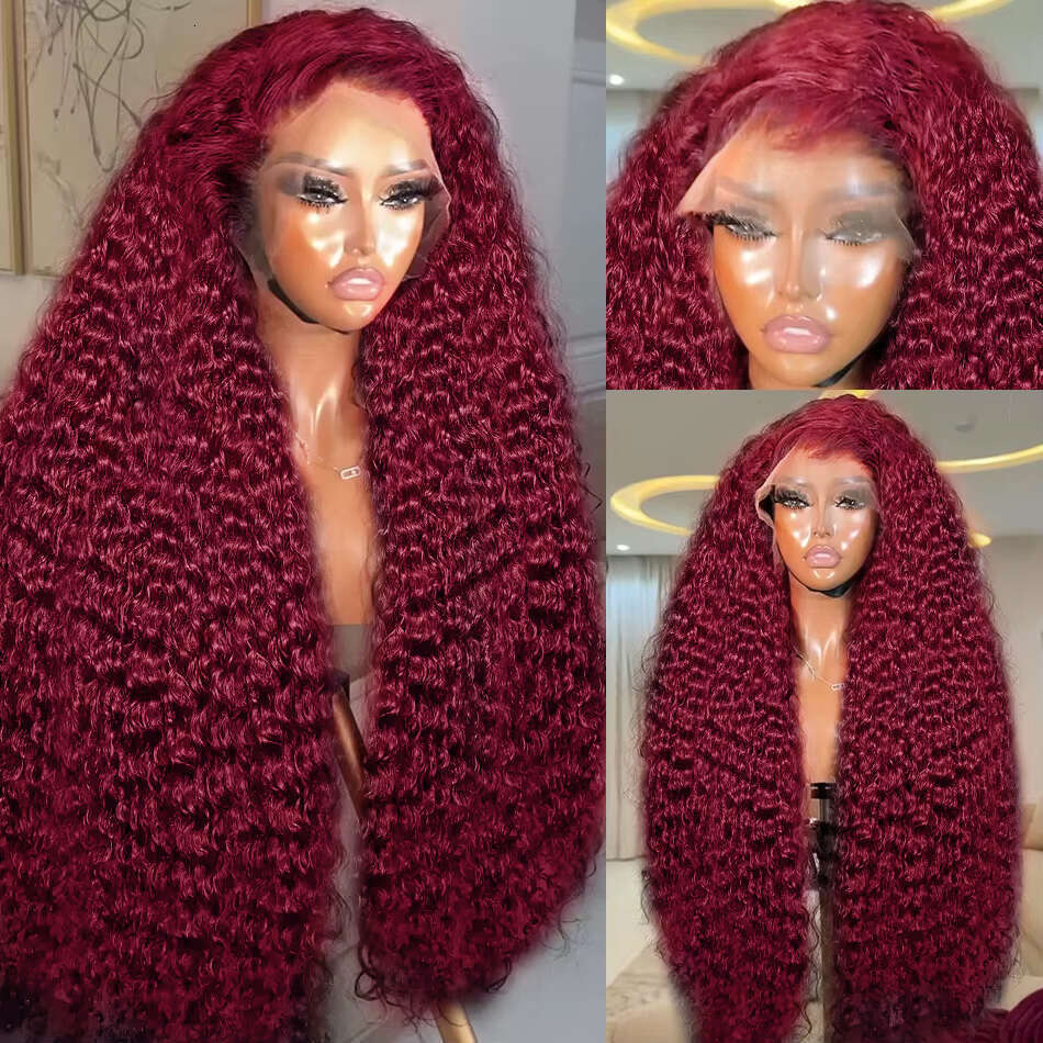 Sophianna Bury 13x6 Hd Frontal Human Hair Deep 13x4 Curly Water Wave Lace Front Wig Brazilian Wigs On Sale