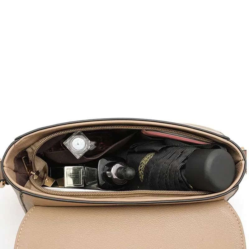 Fashion Designer Crossbody Bag PU Leather Versatile TLXT Messenger Bag Sling Shoulder Women's Bag Small Handbags