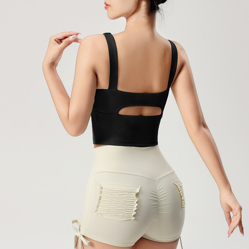 2024 Gym Clothing Top High Impact Support Shockproof Fiess Women Yoga Bra