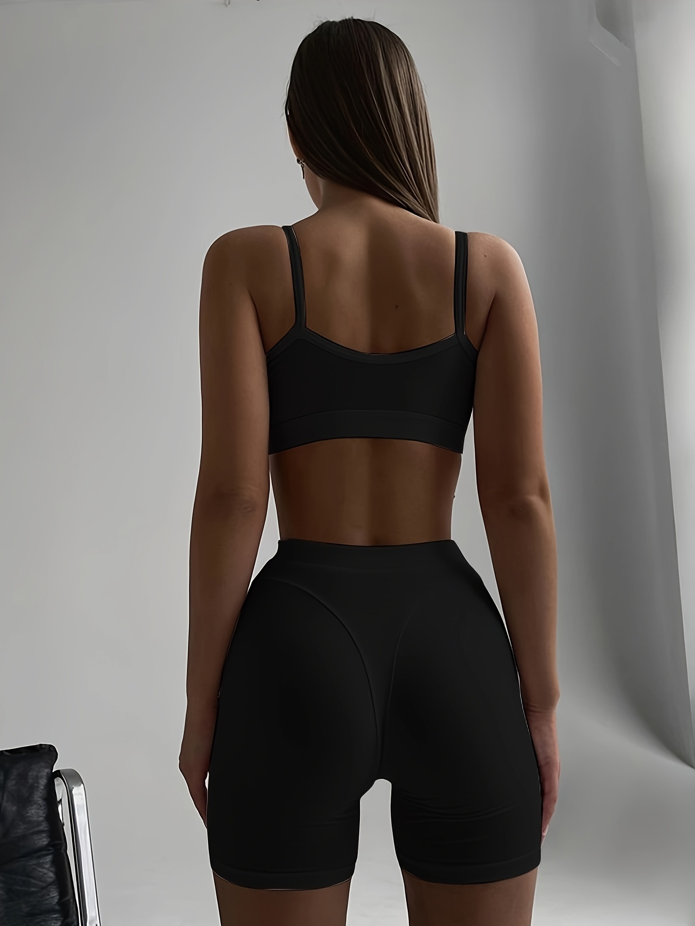 High Waist Stretch Tights Fiess Butt Lifter Sport Legging Pants Plus Size Yoga Shorts For Women