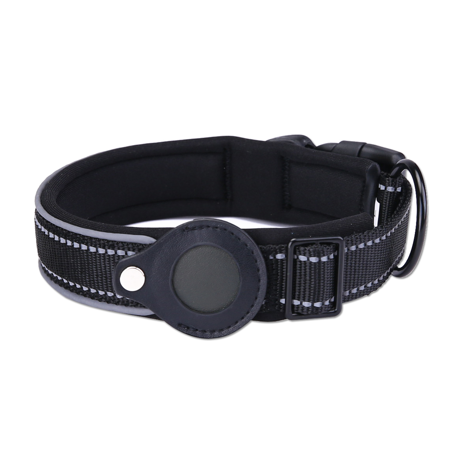 Halloween Fit Airtag tracker protective case dog positioning training collar Nylon pet collar