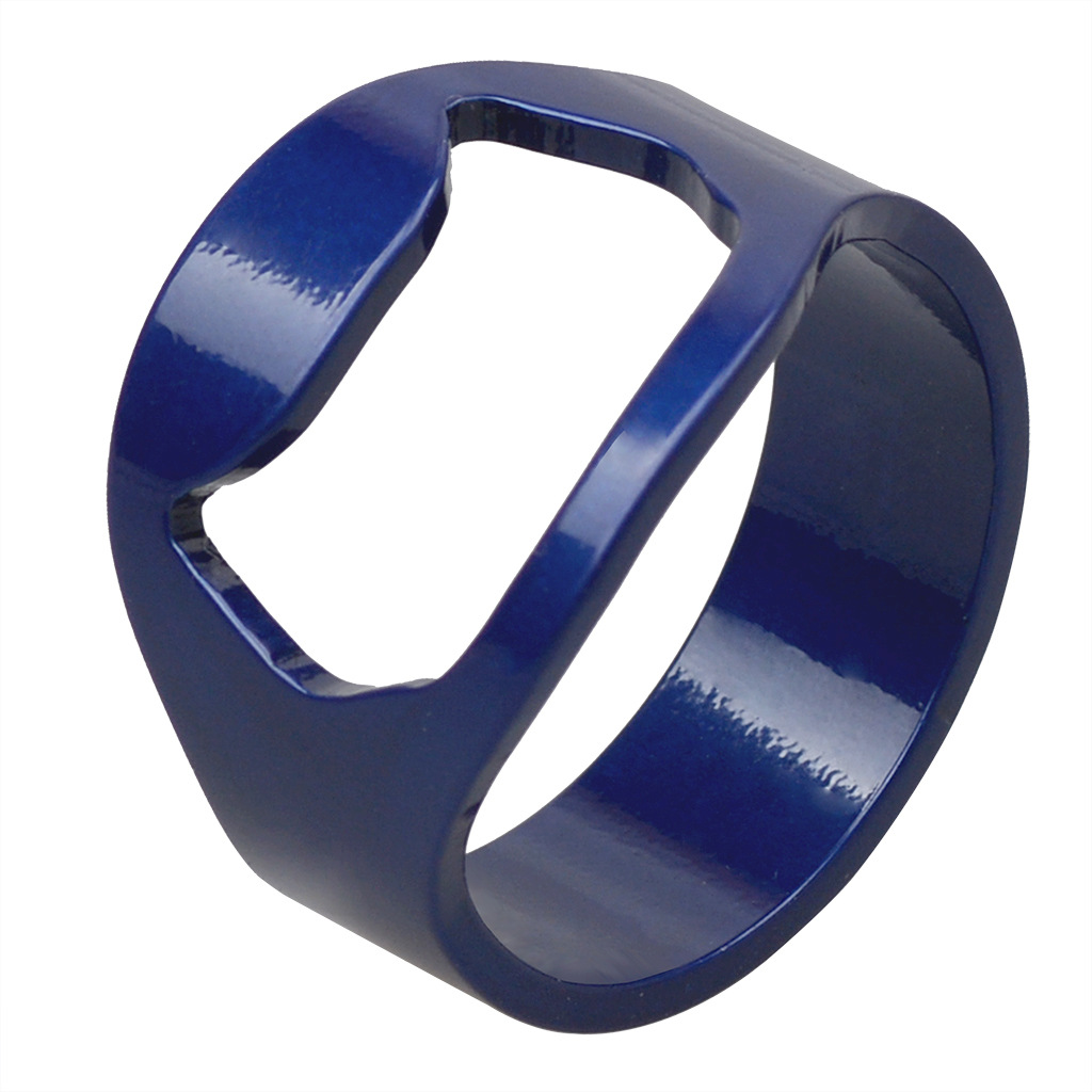 Men's creative stainless steel bottle opener ring bottle opener Free shipping