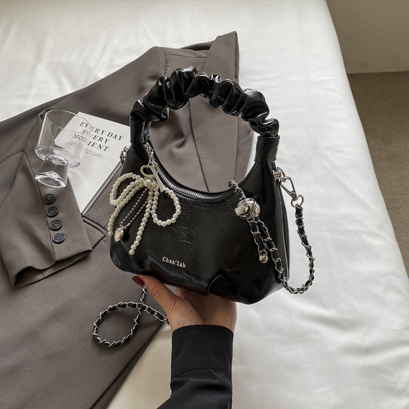 New fashionable chain bag French High Beauty Handheld Dumpling Bun