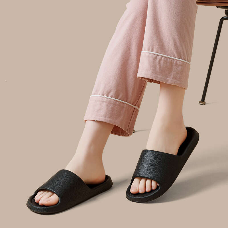 Thick Platform Bathroom Home Slippers Women Fashion Soft Sole EVA Indoor Slides Men sandals 2023 Summer Non-slip Flip ps