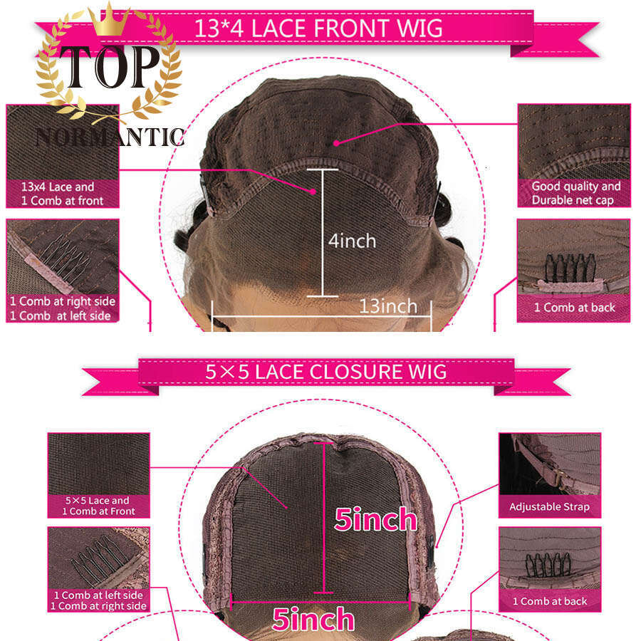 Topnormantic Green Color 13x6 Lace Front Wigs for Women Remy Brazilian Human Hair Loose Wave Wig Preplucked Haire 4x4 Closure