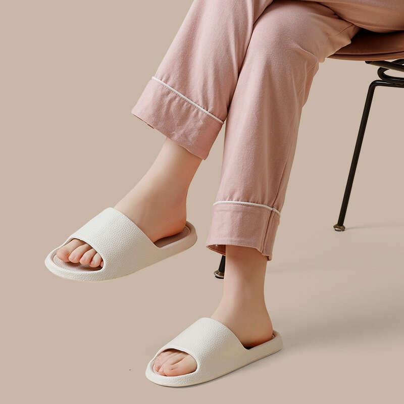 Thick Platform Bathroom Home Slippers Women Fashion Soft Sole EVA Indoor Slides Men sandals 2023 Summer Non-slip Flip ps