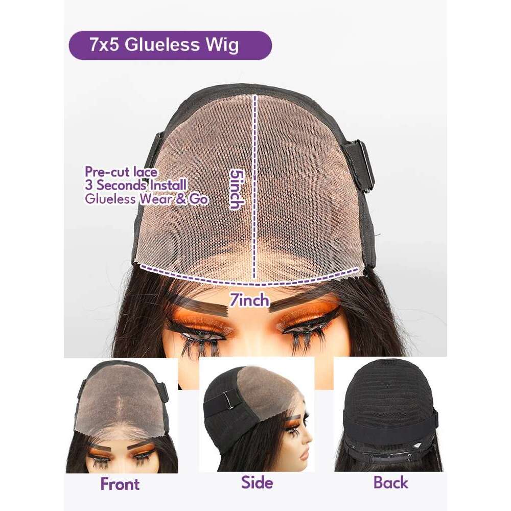 Loose Deep Wave Wig Human Hair Ready To 13x4/13x6 Lace Closure Curly Highlight Ombre 4/27 Preplucked Haire Pre Cut