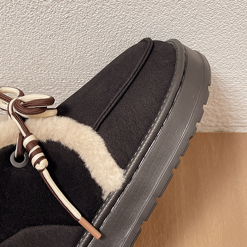 Designer Shoes In Black White 2024 New Free Shipping Khaki Brown Black Snow Boots Comfortable And Warm Thick Bottom With Veet