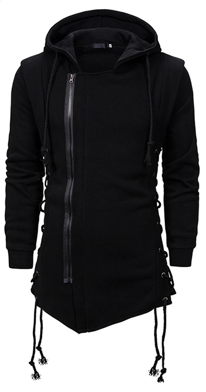 Mens brushed hoodie street hoodie mens sportswear hip-hop mens loose hoodie 240919