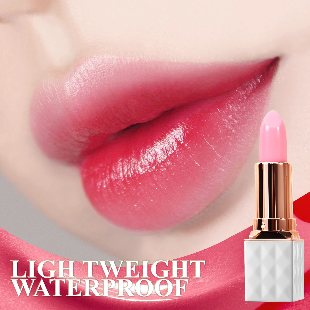 OEDO Color Change Lip Balm Nourishing Longlasting Moisturizing Antifreeze Antichapped Reducing Wrinkles Remove Dead Skin 240911