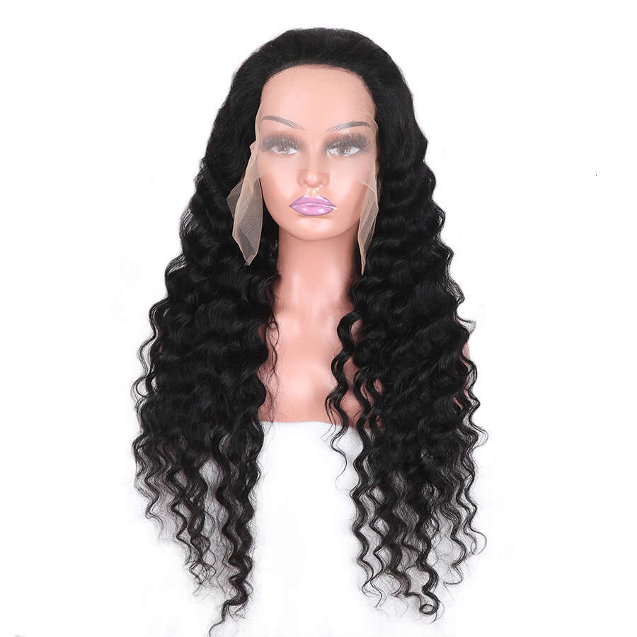 Deep Frontal Wigs For Women Curly 13x4 13x6 Wet And Wavy Water Wave Lace Front Human Hair Wig