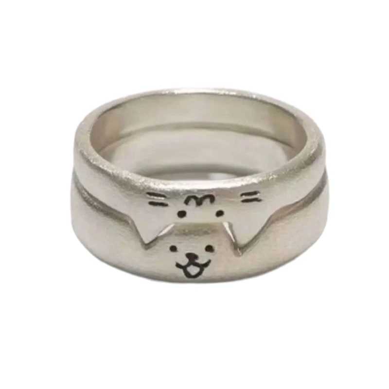 His and Hers Rings Jewelry Delicate and Stylish Couple Rings Adornment for GiftsX240921