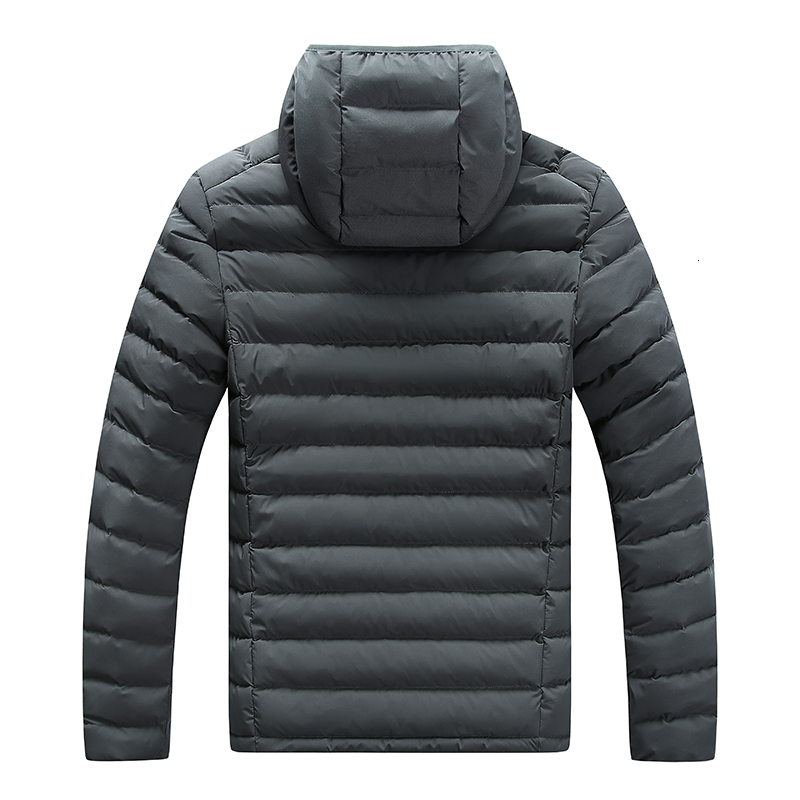 New Autumn Winter Men Warm Thick Waterproof Jacket Coat Mens Brand Windproof Outwear Detachable Hat Outfits Parkas Male