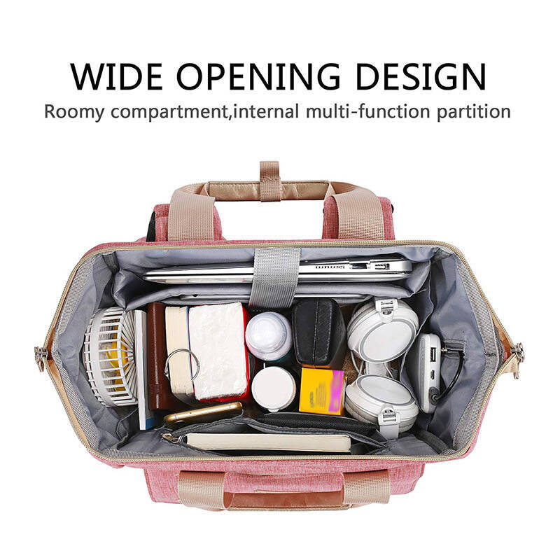 Laptop For Women, Work Doctor Teacher Nurse Wide Open College Inch Laptops Backpack Purse with USB Charging Port, Travel Water Resistant