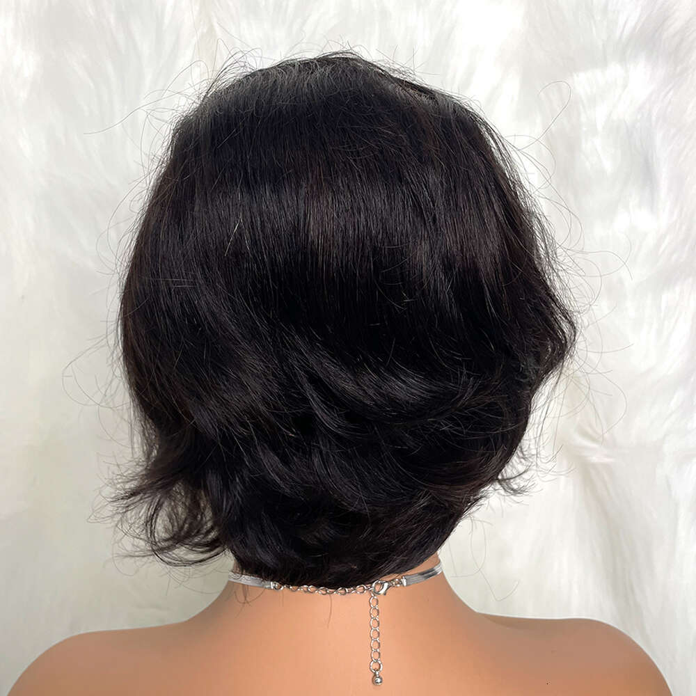 13X4 Lace Frontal Wig Natural Color Brazilian Cheap On Sale Clearance e Cut Wigs Human Hair
