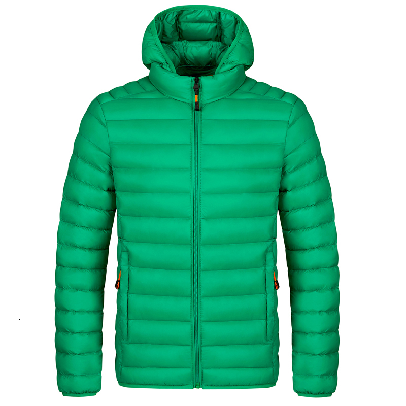2024 Men Autumn Thick Warm Waterproof Solid Hooded Jacket Coat Winter Casual Brand Windproof Outwear Parkas Jackets Male