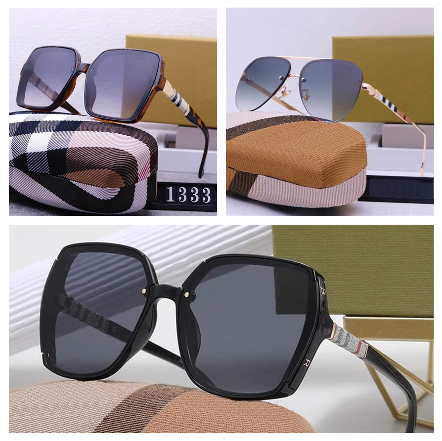 Top Goggle Read eyewear Glasses Sunglasses mens designer sunglasses men Design glasses full frame UV400 sun proof womens Unisex luxury clear lenses trend 1333 B02