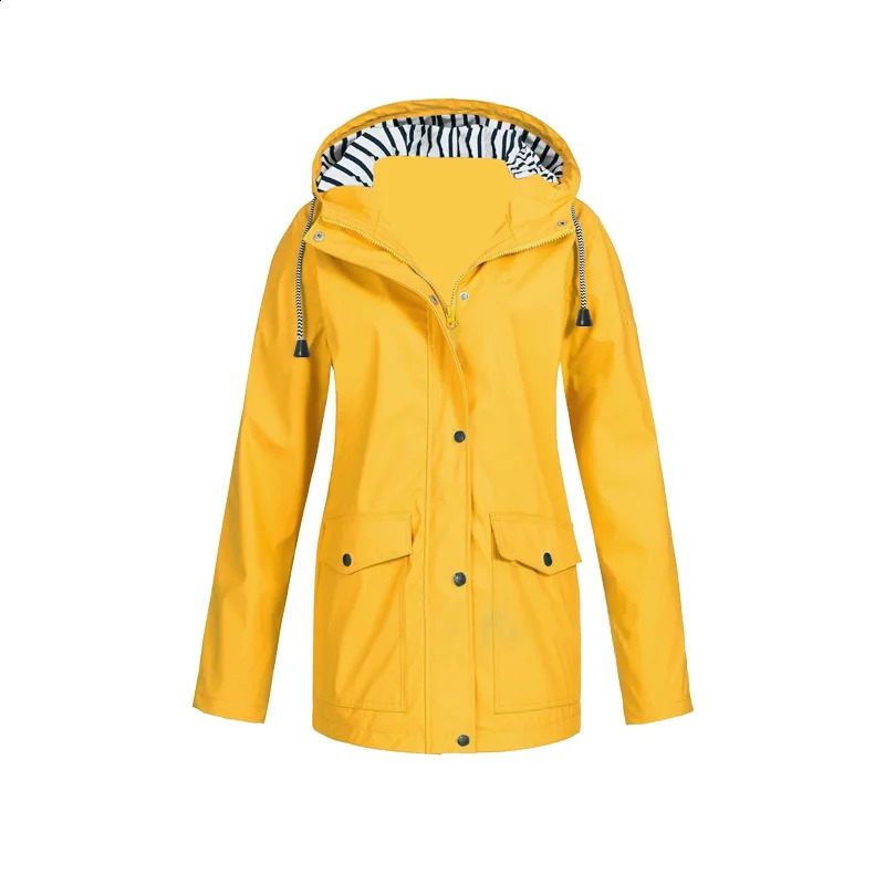 Womens Jacket Windbreaker Outdoor Mountaineering Waterproof Trench Coat for Women Jackets Coats 240919
