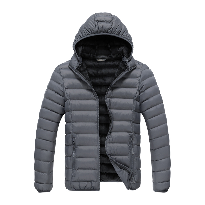 Winter Men Warm Thick Hooded Waterproof Jacket Coat Mens Casual Brand Windproof Outwear Detachable Hat Parkas Jakcet Male