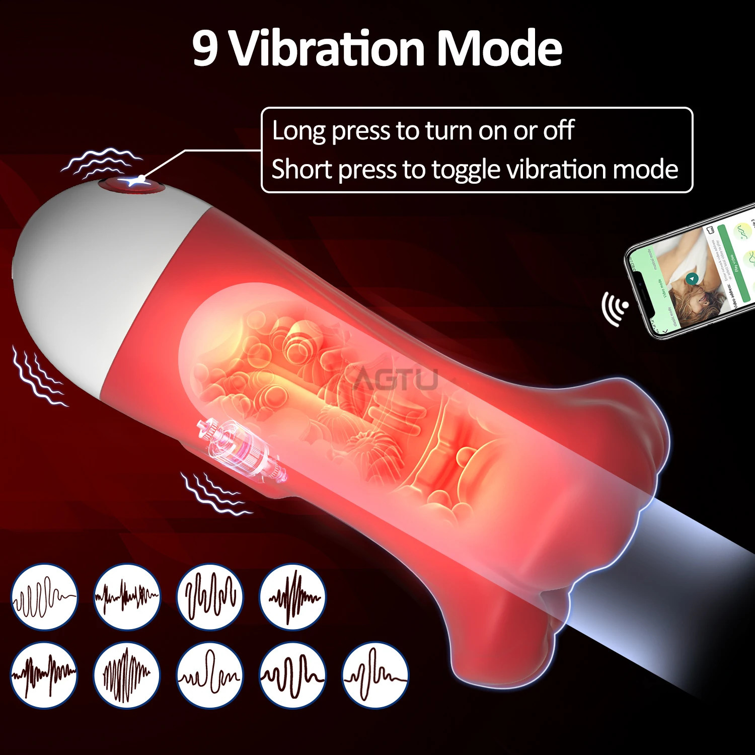 APP Control Automatic Male Mastubator Deep Throat Blowjob Masturbation Vibration Men Penis Training Stimulation Glans Sex Toys 240914