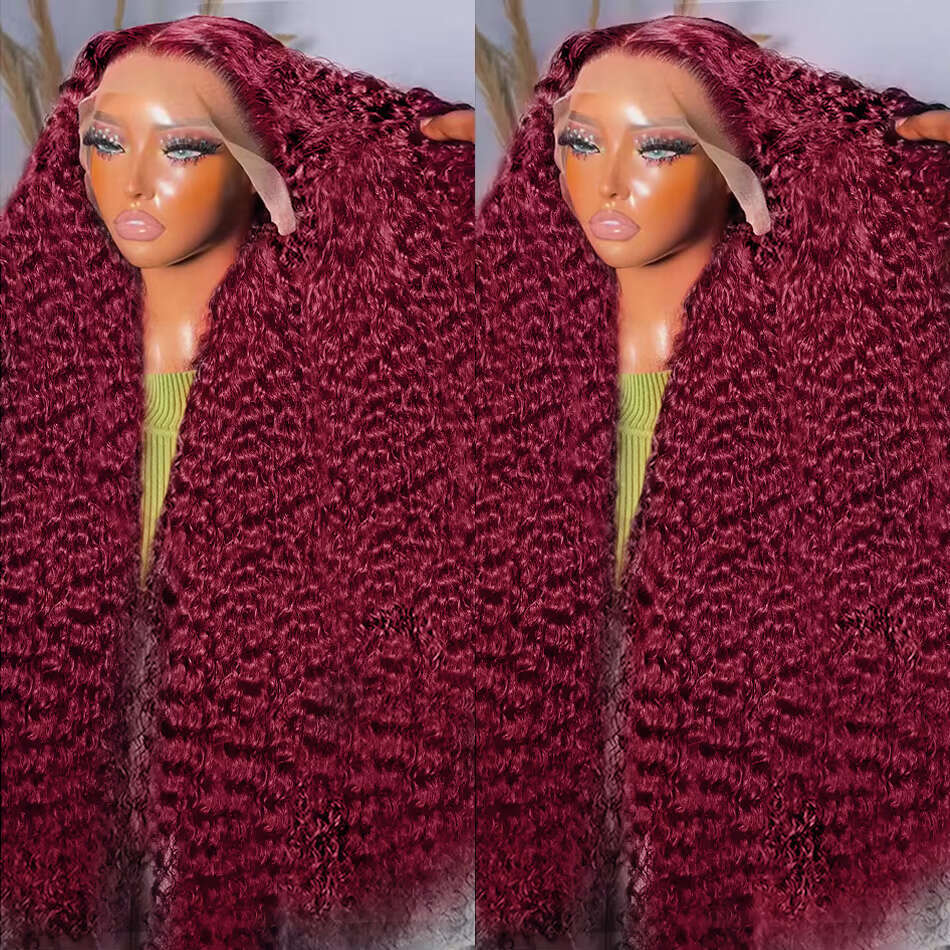 Sophianna Bury 13x6 Hd Frontal Human Hair Deep 13x4 Curly Water Wave Lace Front Wig Brazilian Wigs On Sale