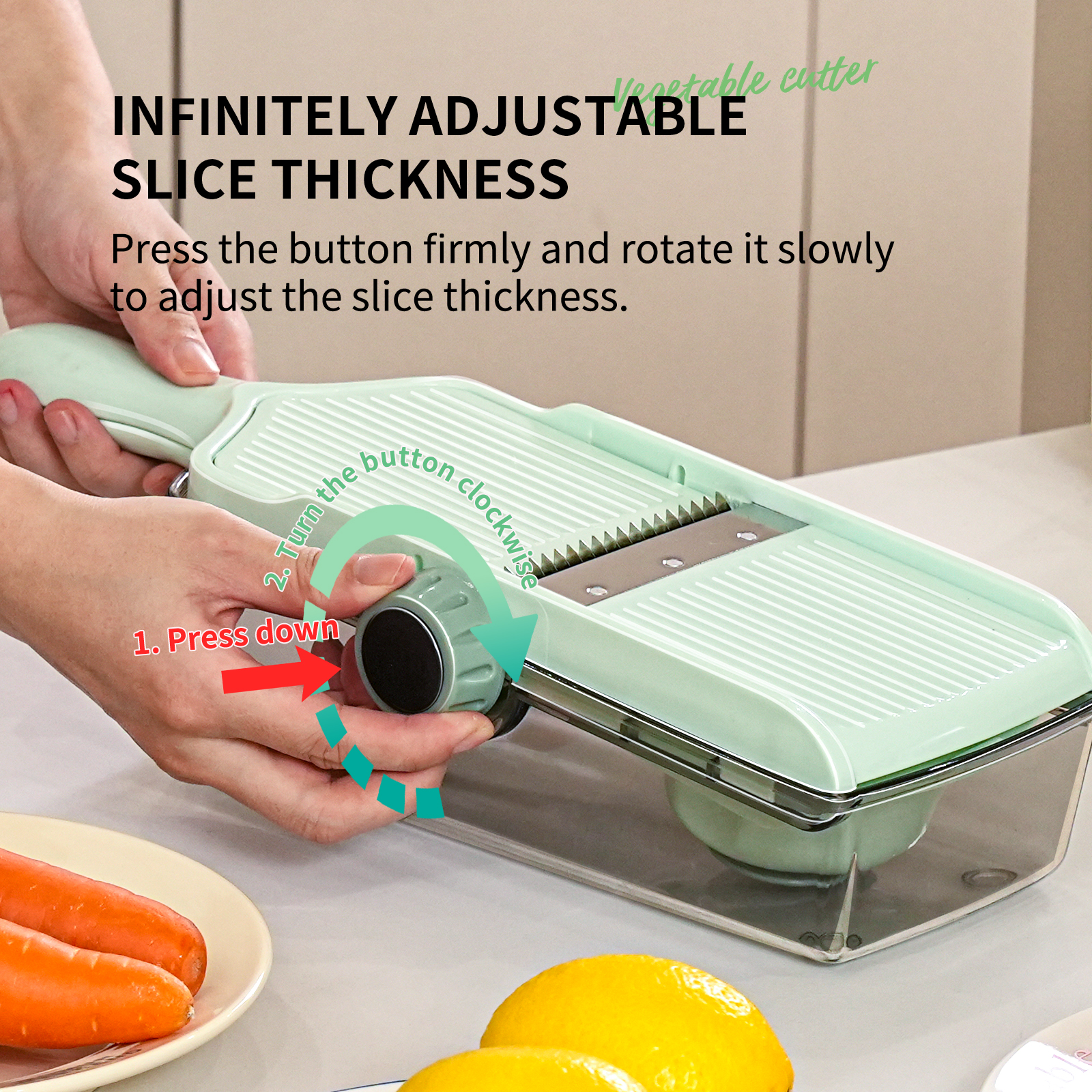 Home Kitchen Multi-function Cutting Vegetable Shredder Lemon Slicer Potato Shredding Shredder