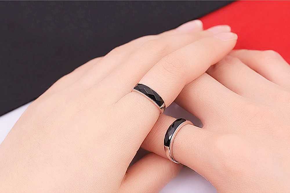 Couples Ring Women Men 925 Sterling Silver Jewelry Agate Rings for Women Lover Banquet Ring Fashion Jewelry GiftX240921