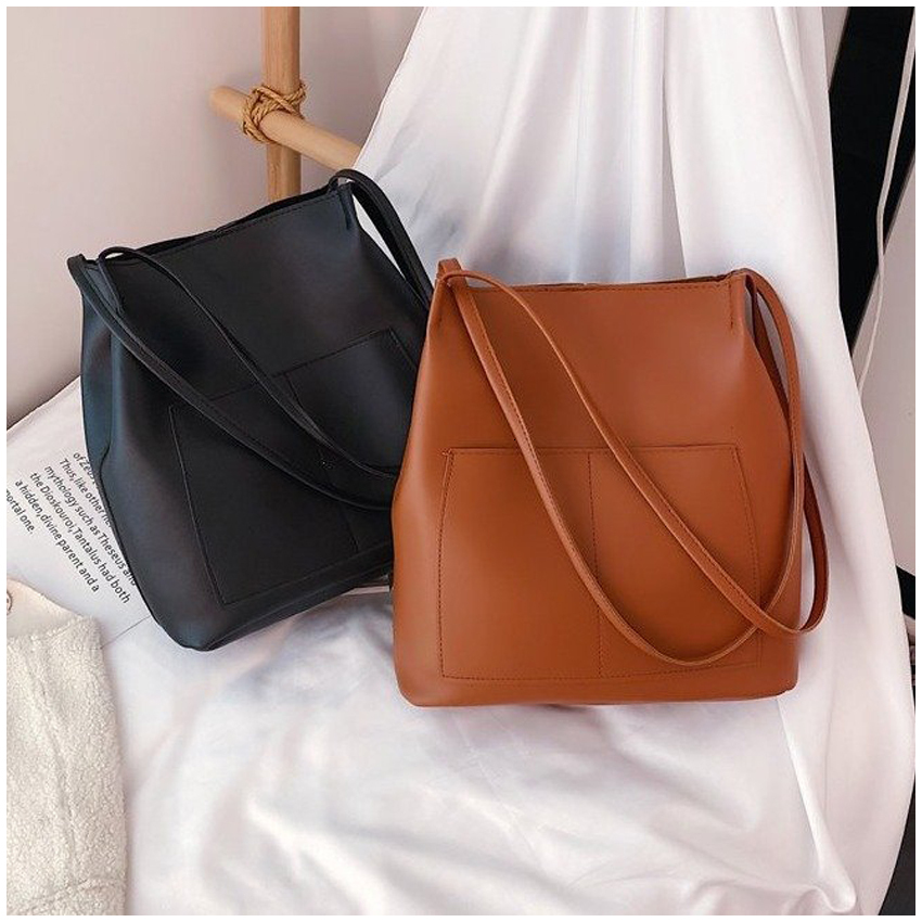 FRIMO Malaysia - Taialf Shoulder Bag Women's Handbag Set Sg Tote Beg Tangan Wanita Lady Perempuan Cute Gift Lawa for Casual Dinner Cantik Girl Ra