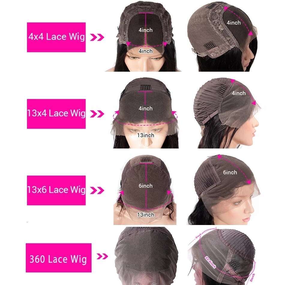 32 34inch 13x4 13x6 Body Wave Front Wig 180% Pre Plucked Human Lace Frontal Wigs For Women Jarin Hair