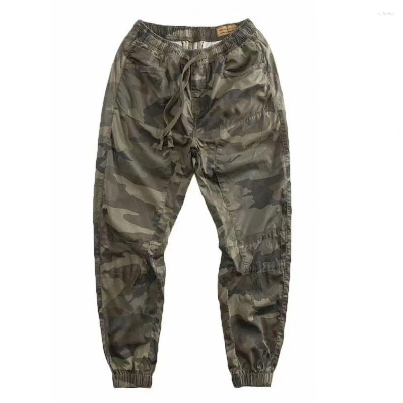Men's Pants Men Camouflage Wear-resistant Quick Dry Lightweight Cargo Trousers For Summer