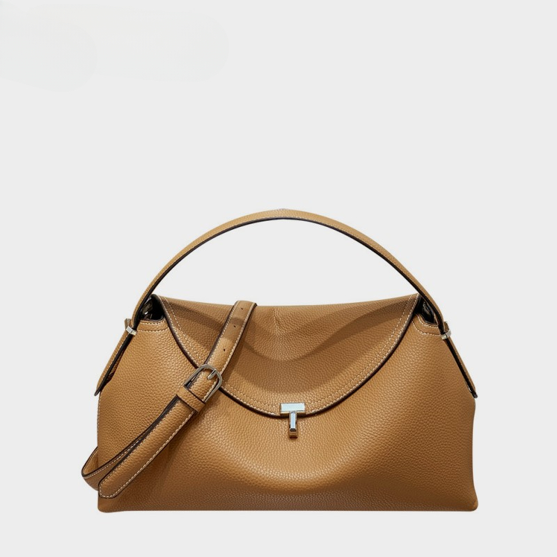 Designer Flap Tote Bag for Women Fashion TLXT Handbag Large Capacity Luxury Shoulder Crossbody Bag Brown Bags