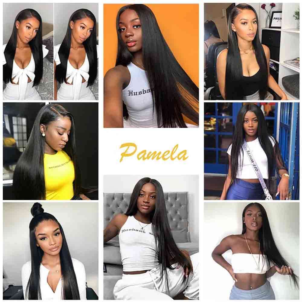 Double Drawn Glueless PrePlucked Human Ready To Go Bone Straight 13X6 HD Transparent Lace Frontal Princess Hair Wig