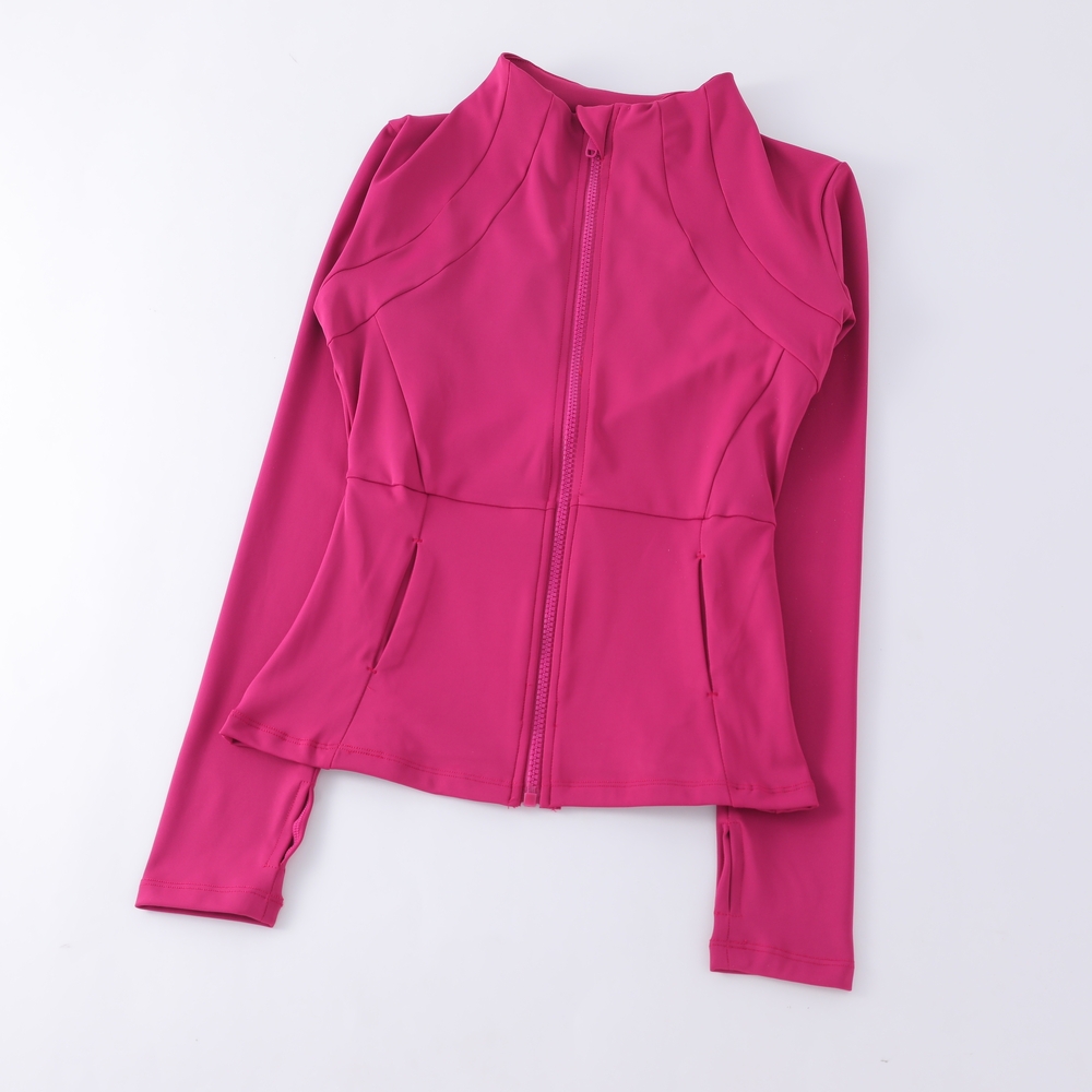 Fiess Clothing Sportswear Tops Ladies Seamless Women Top T Shirt Long Sleeve Yoga Wear Jacket