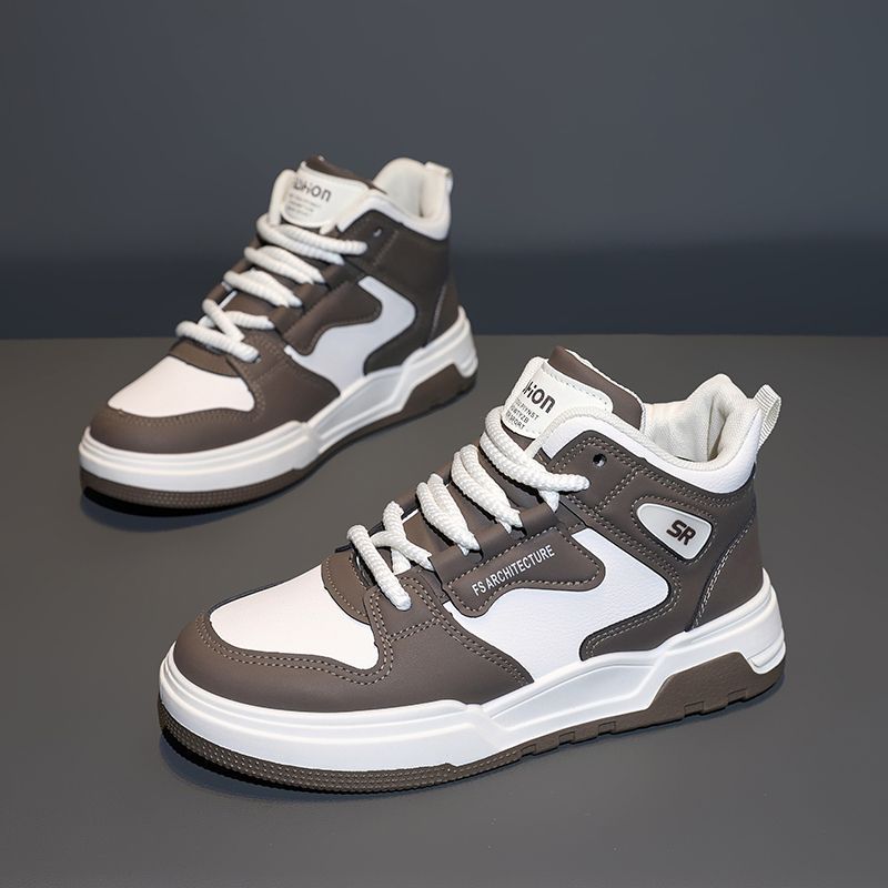 2024 new free shipping casual shoes suitable for men's shoes, high top casual shoes, versatile outdoor casual sports shoes