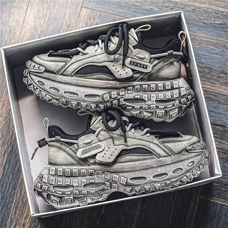 Free Shipping New Designer Mens Mesh Breathable Sports Men'S Youth Tire Sole Wear-Resistant Worn-Out Shoes Runners Trainers Sneakers