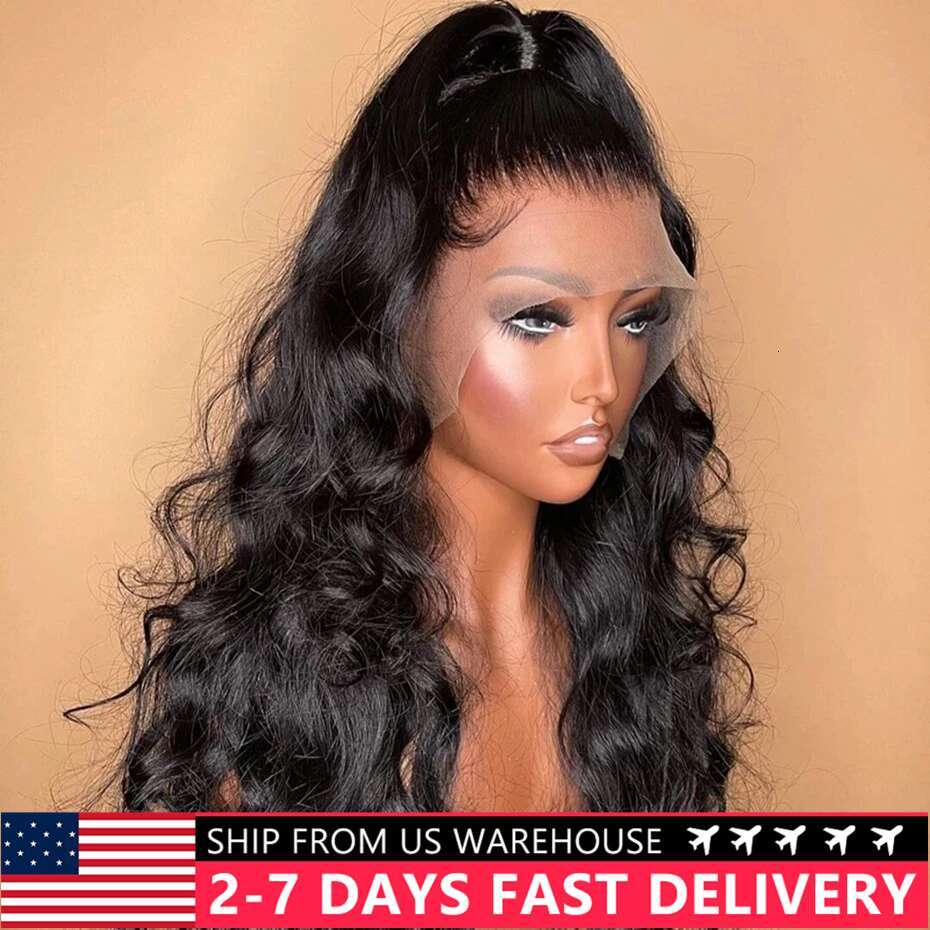 360 Frontal Human Pre Plucked Wigs Brazilian Transparent 13x4 13x6 Body Wave Glueless Lace Wig For Women Bg Hair