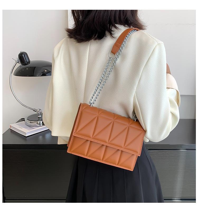 PU Leather Shoulder Ladies Underarm Bag Women Handbag HB22104 Crossbody Selempang