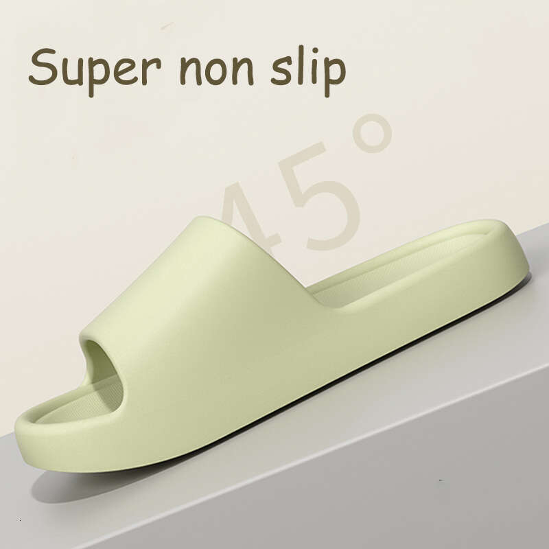 Thick Platform Pillow Slippers Women Lightweight Soft Sole Cloud Slides Woman 2024 Summer Non Slip Beach Sandals Eva Flip ps