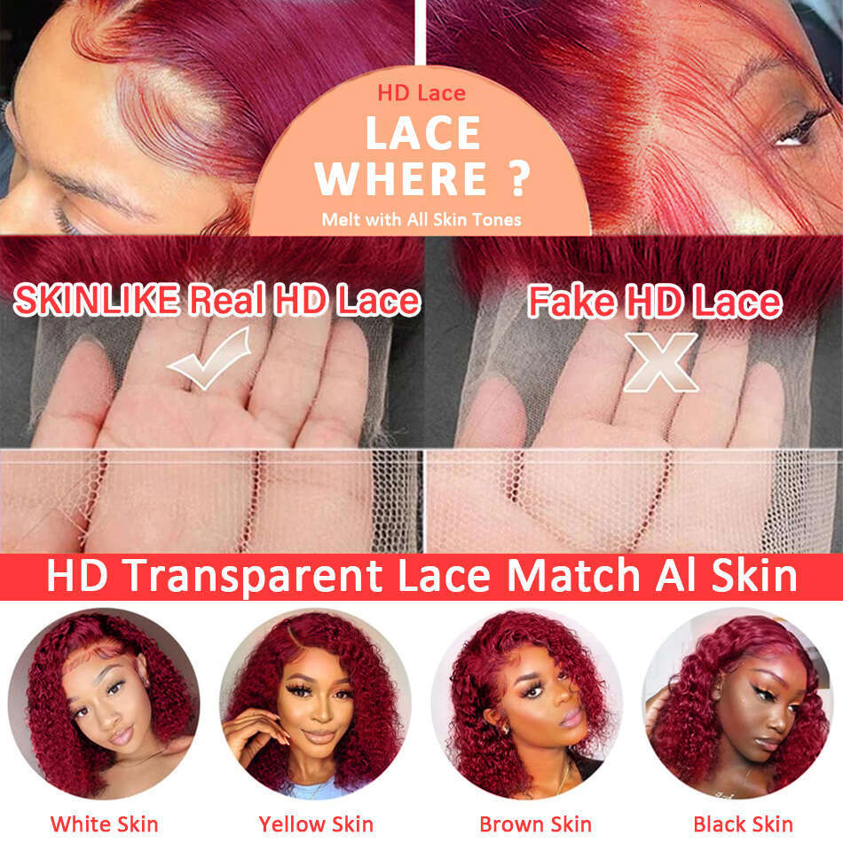 Sophianna Bury 13x6 Hd Frontal Human Hair Deep 13x4 Curly Water Wave Lace Front Wig Brazilian Wigs On Sale