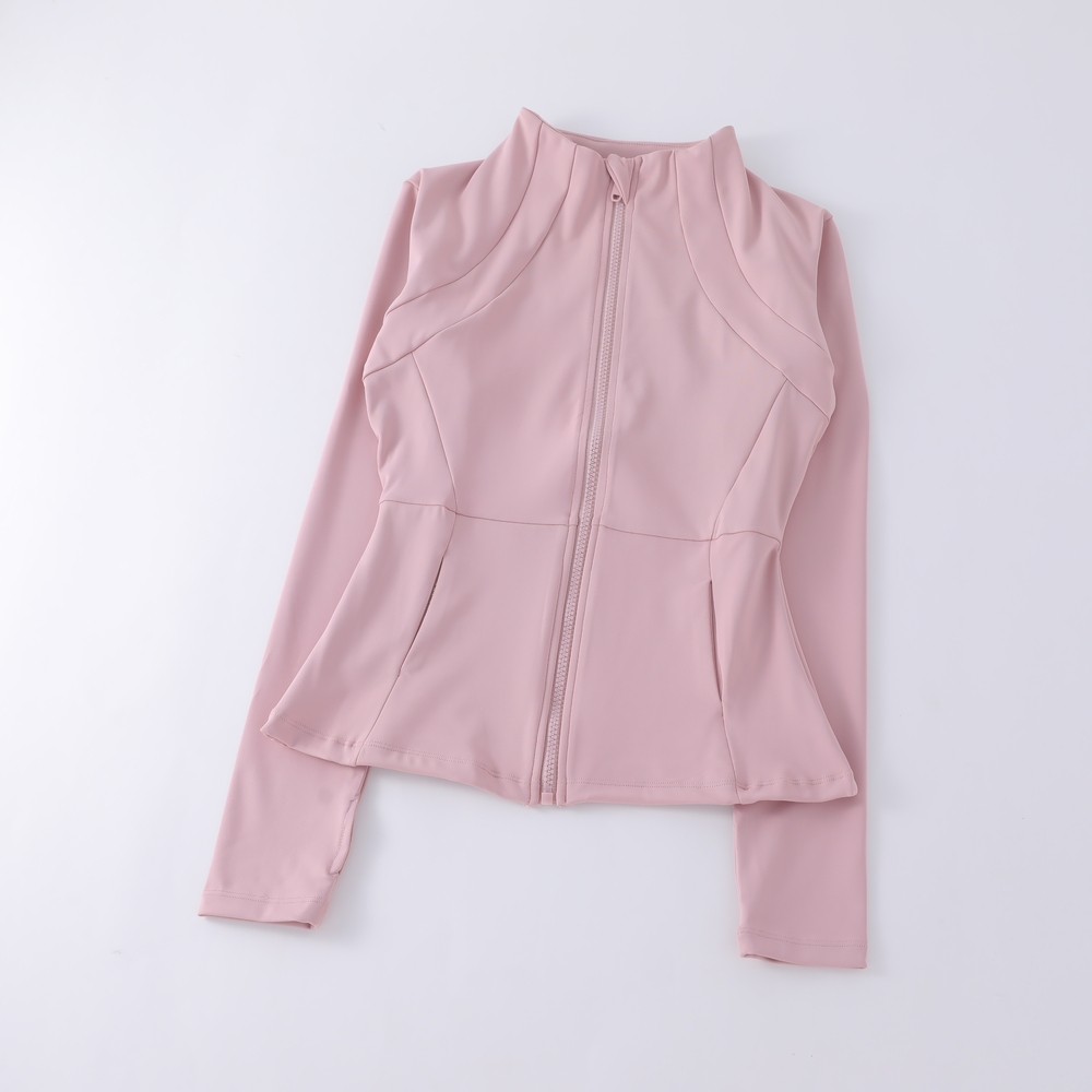 Fiess Clothing Sportswear Tops Ladies Seamless Women Top T Shirt Long Sleeve Yoga Wear Jacket