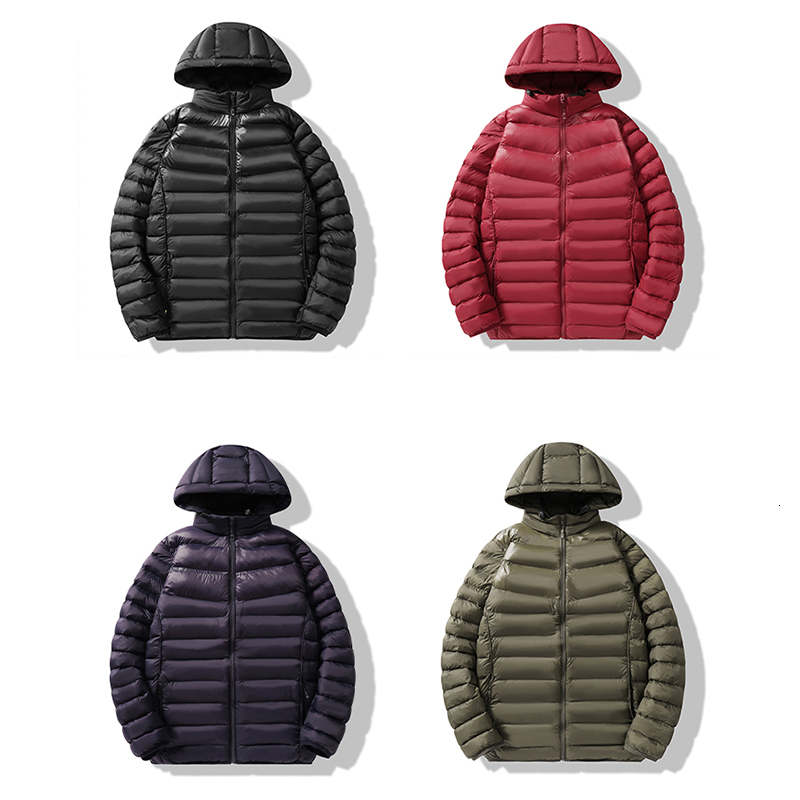 Autumn Winter Men Warm Waterproof Hooded Mens Windproof Casual Brand Detachable Hat Parkas Jacket Coat Male