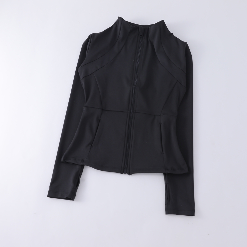 Fiess Clothing Sportswear Tops Ladies Seamless Women Top T Shirt Long Sleeve Yoga Wear Jacket