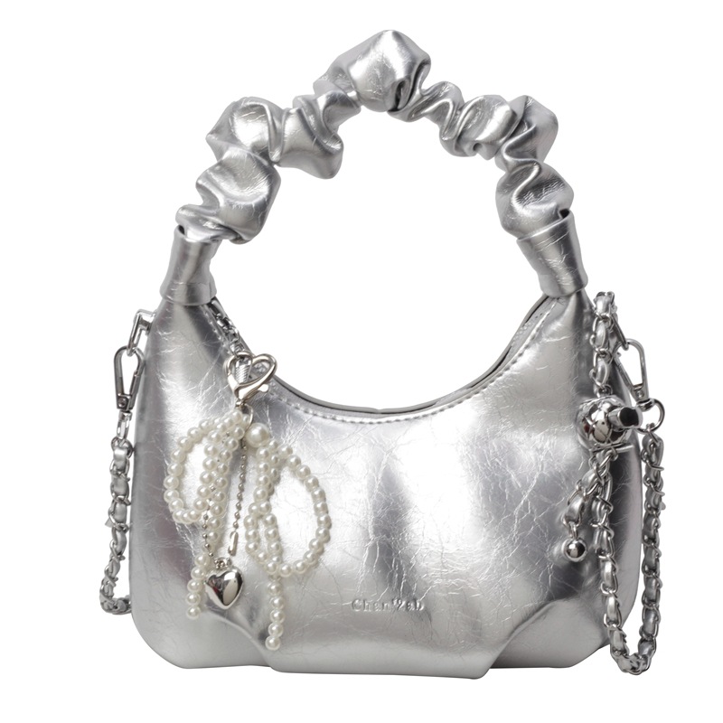 New fashionable chain bag French High Beauty Handheld Dumpling Bun