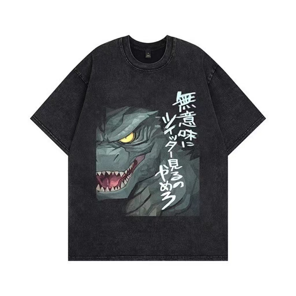 New washing makes old retro designer T-shirts, American fashion clothes, high street.